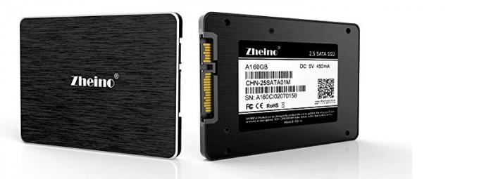 60GB 6Gbps A1 2.5 SATA HDD SSD , 2D MLC Zheino 2.5 Serial ATA SSD